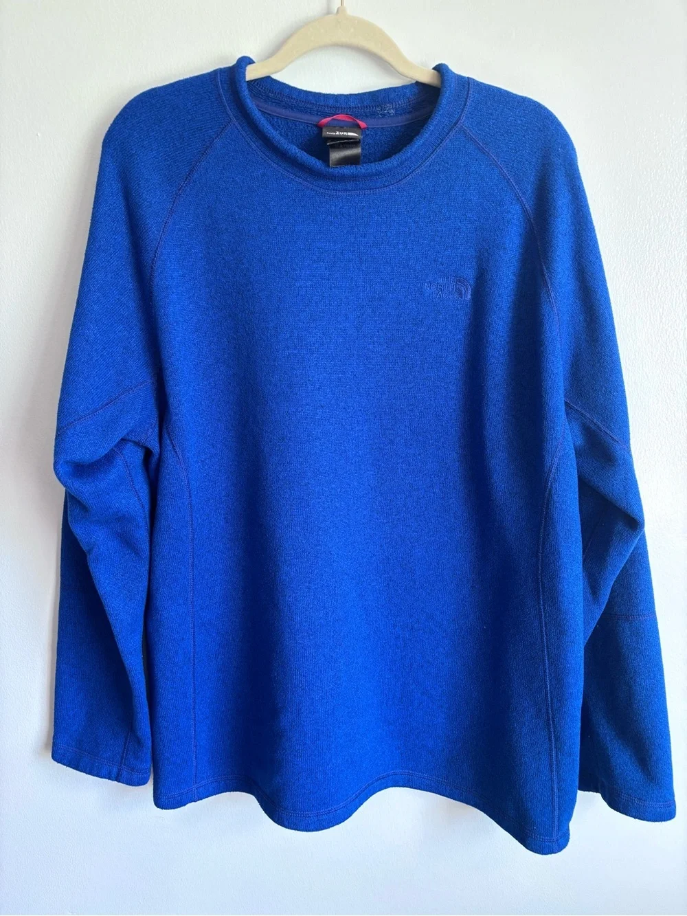 The North Face Men's Crewneck Sweater - Royal Blue size XL